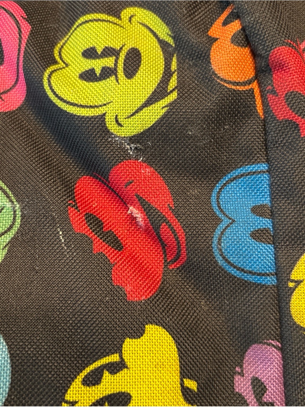 Disney World Authentic Multi Color Mickey Mouse Large Backpack - Picture 12 of 12